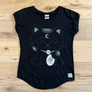 Dropdead unlucky kitty tee